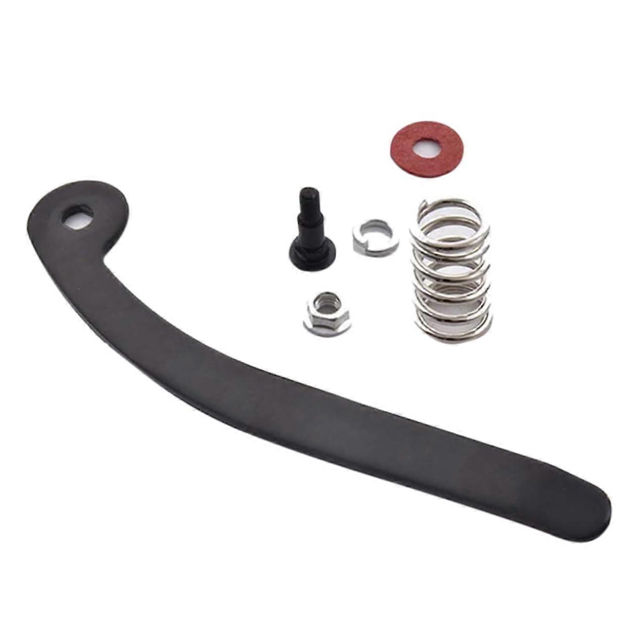 Bridge Tailpiece for Electric Guitar with Whammy Bar, Black Vibrato Bridge Tailpiece, Spring and Spring Pad Included