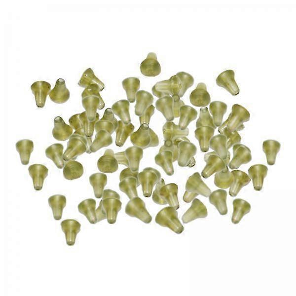 3-4pack 100PCS Hook Stops Beads Carp Fishing Terminal Tackle Rubber Carps Rig