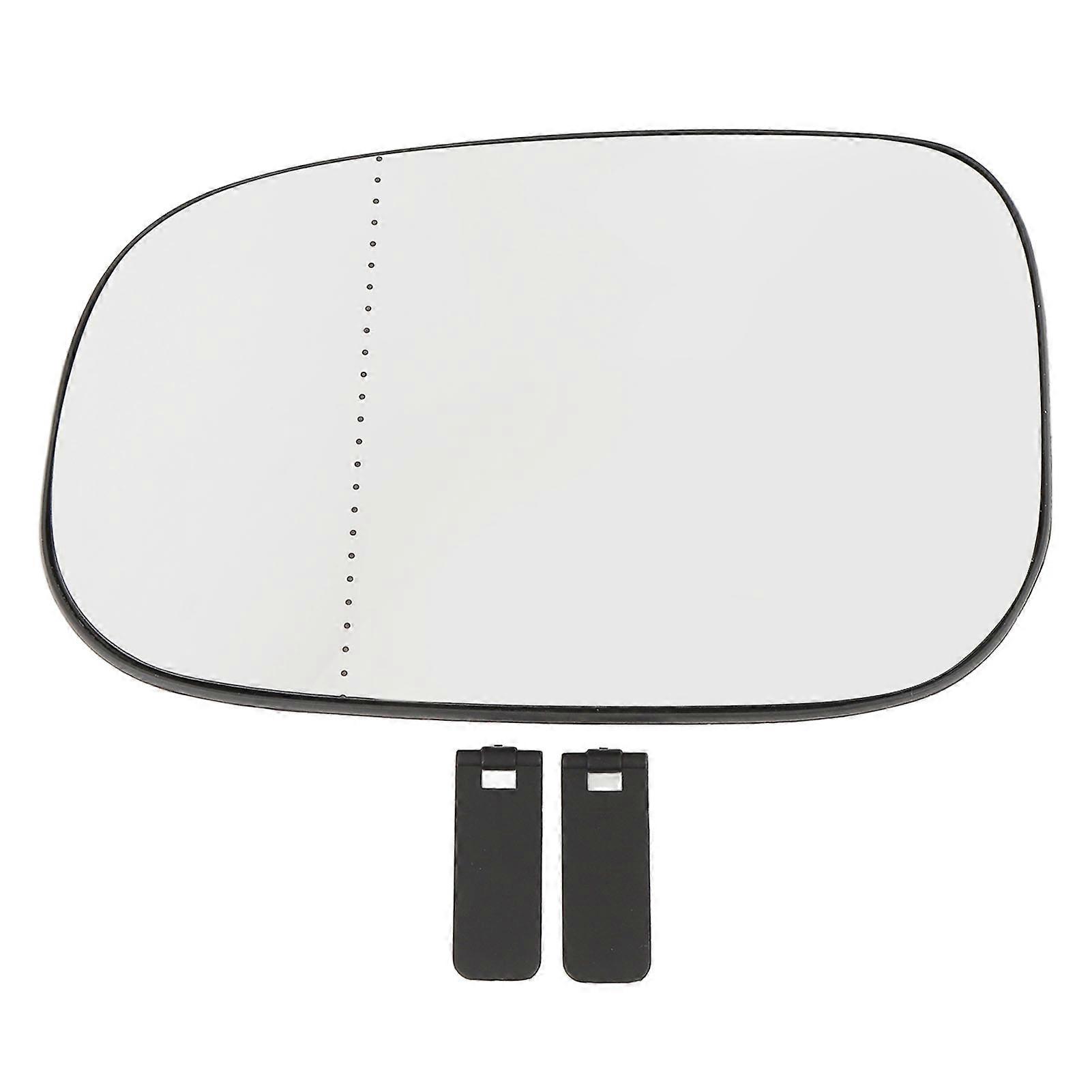 TKSE Heated Glass Mirror Improve Visibility Remove Frost Fog Rearview Mirror Glass Lens for C30 C70 S60 S80 V50 V60 (Left: 30762571, 30716484)