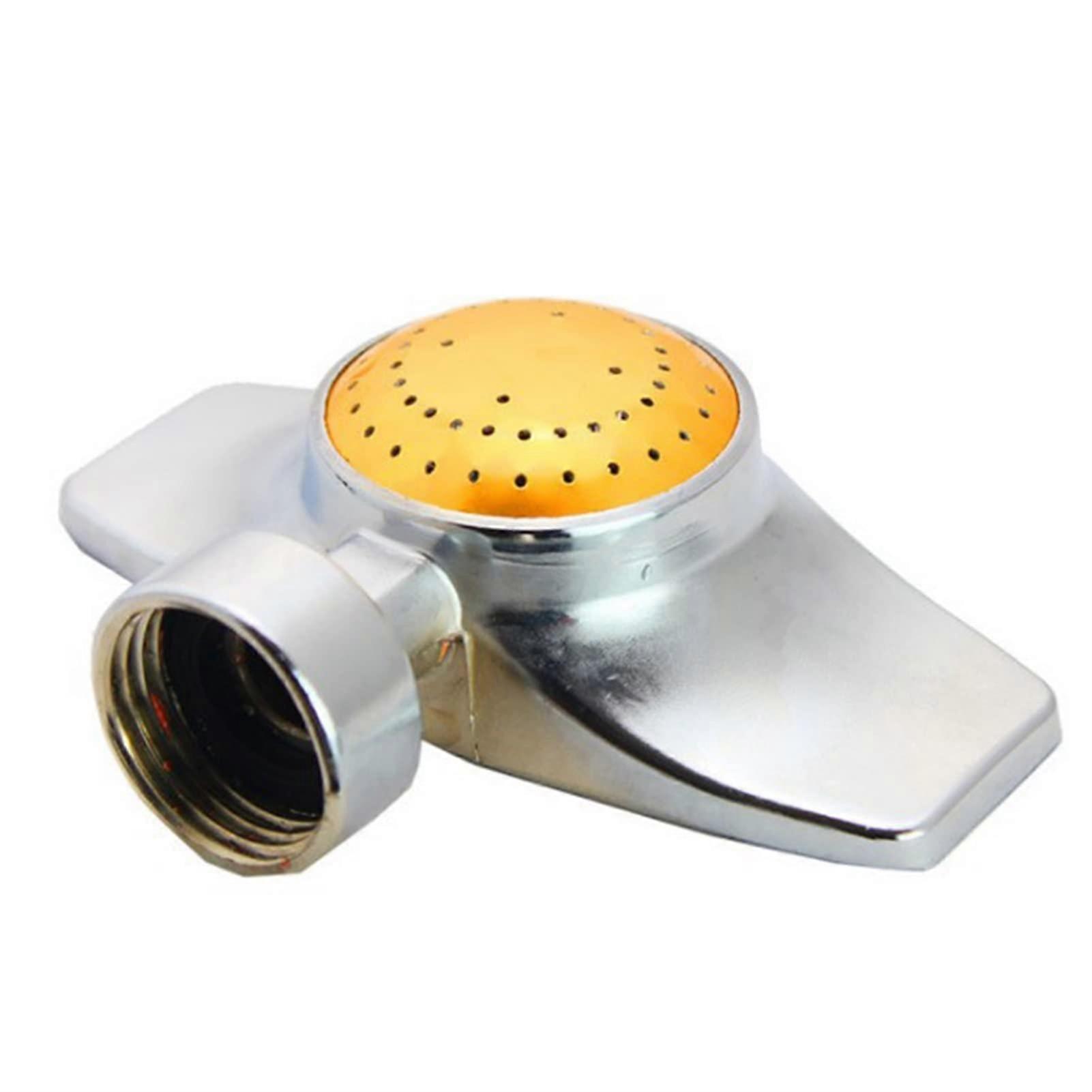 Rotating Automatic Sprinkler System for Lawn Irrigation, 3-Pack Watering Nozzles for Garden Grass, Adjustable Spray.