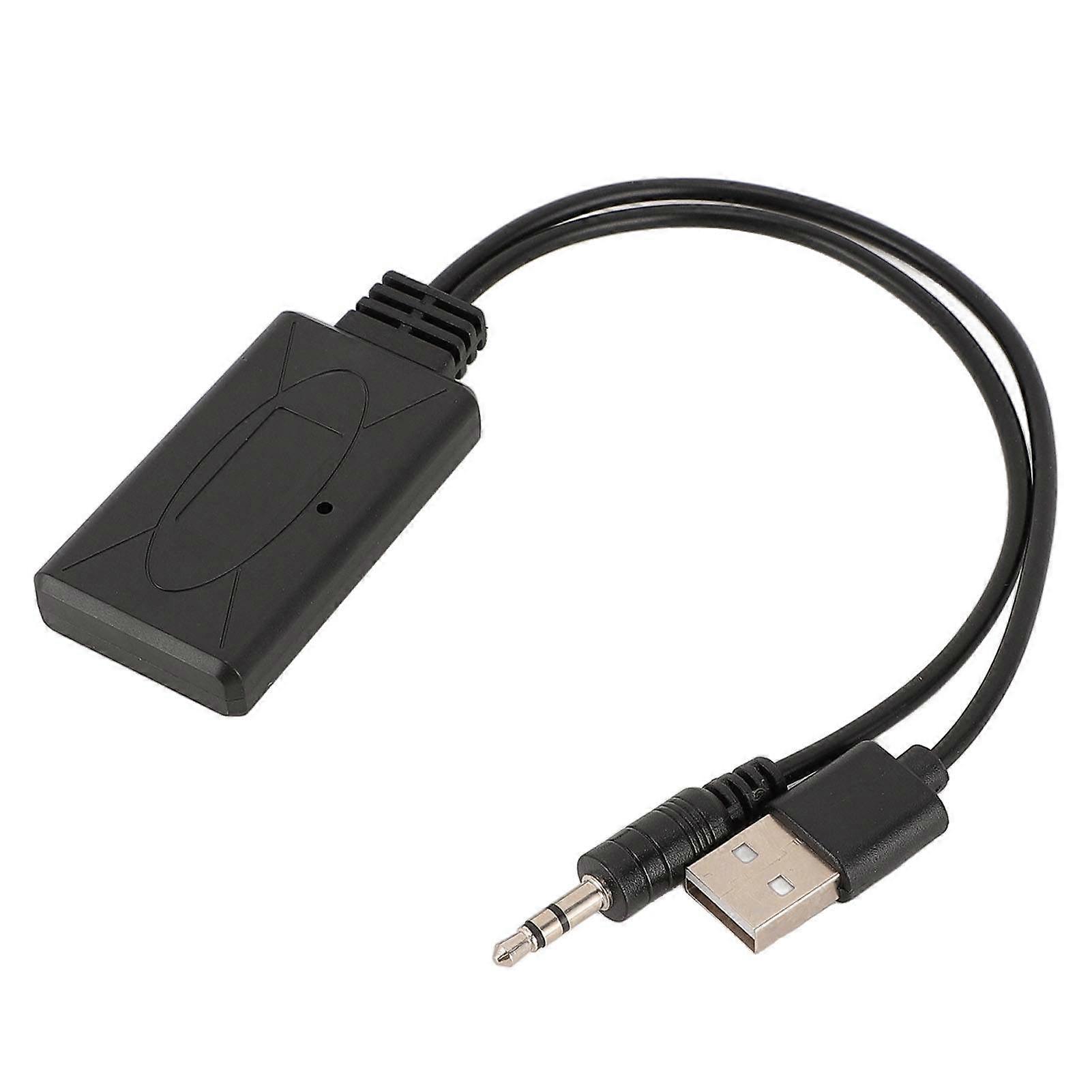 Universal Bluetooth Sound Adapter: Wireless 3.5mm Car USB Receiver for Music Streaming