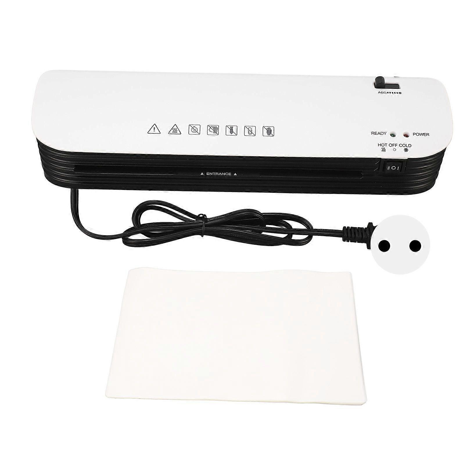 High quality  (Paper cutter is available in white) A4 laminating machine Hot and