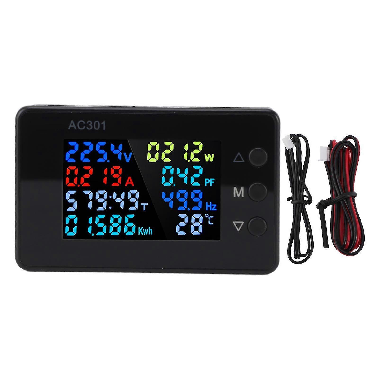 High quality  KWS-AC301L AC voltmeter 20A current and voltage meter 50-300V