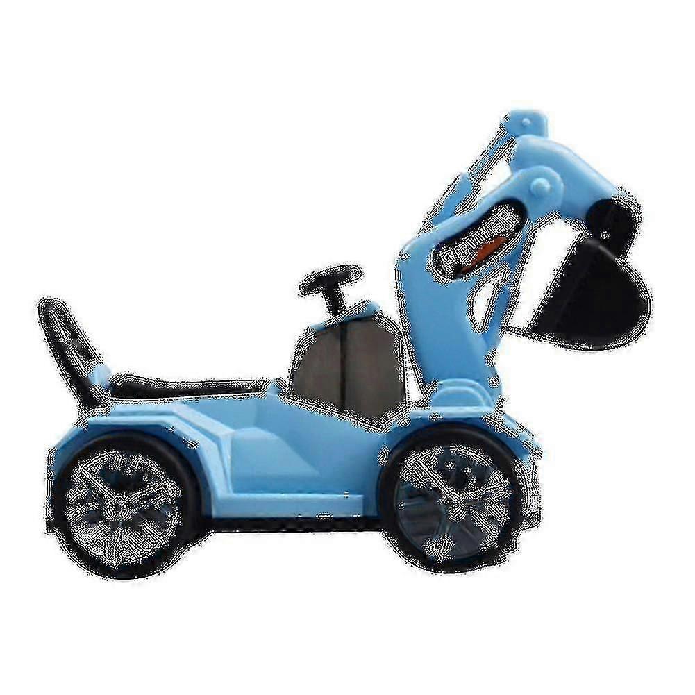 带儿童灯的滑动挖掘机玩具车