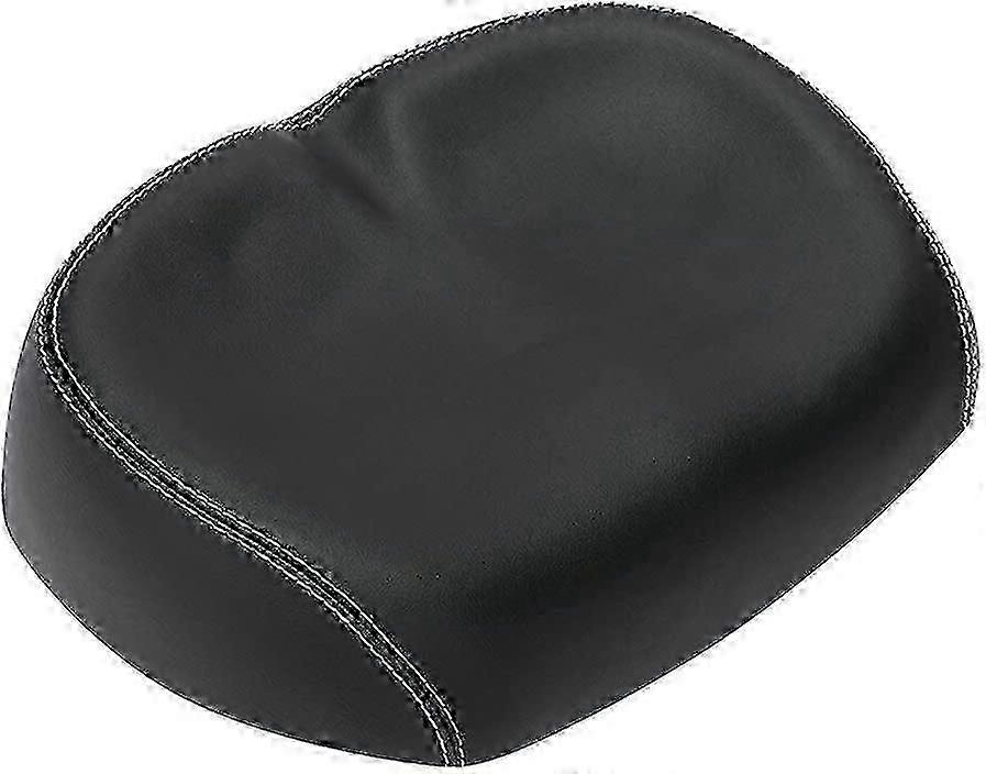 Comfortable Wide Seat for Bicycles, Ergonomic Gel Design for Enhanced Riding Experience