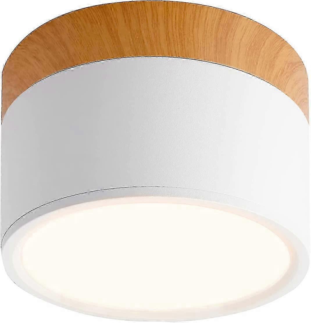 5W LED Round Ceiling Spotlight Warm White 90mm 230V 3000K [Energy Class E]