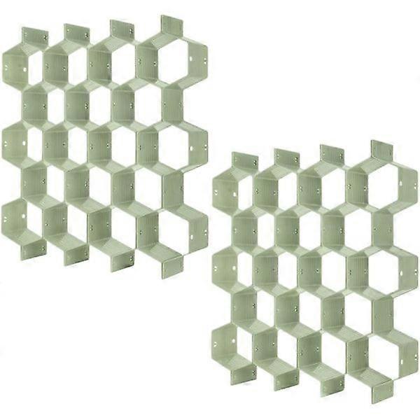 Drawer Divider Organizer 8 pcs DIY Plastic Grid Drawer Dividers 3 Pack