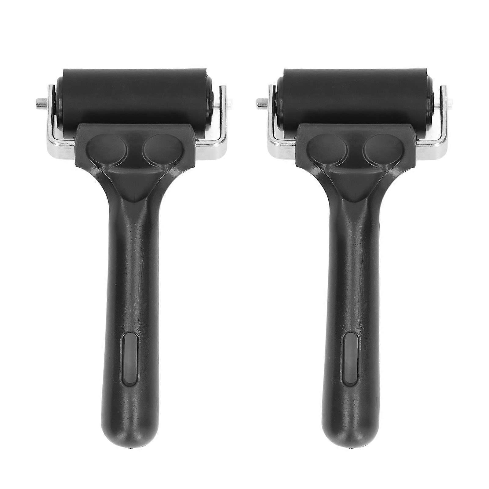 GummiBrayerRoller, strong, robust, easy to use, for printmaking, Scrapbooking, 2pack