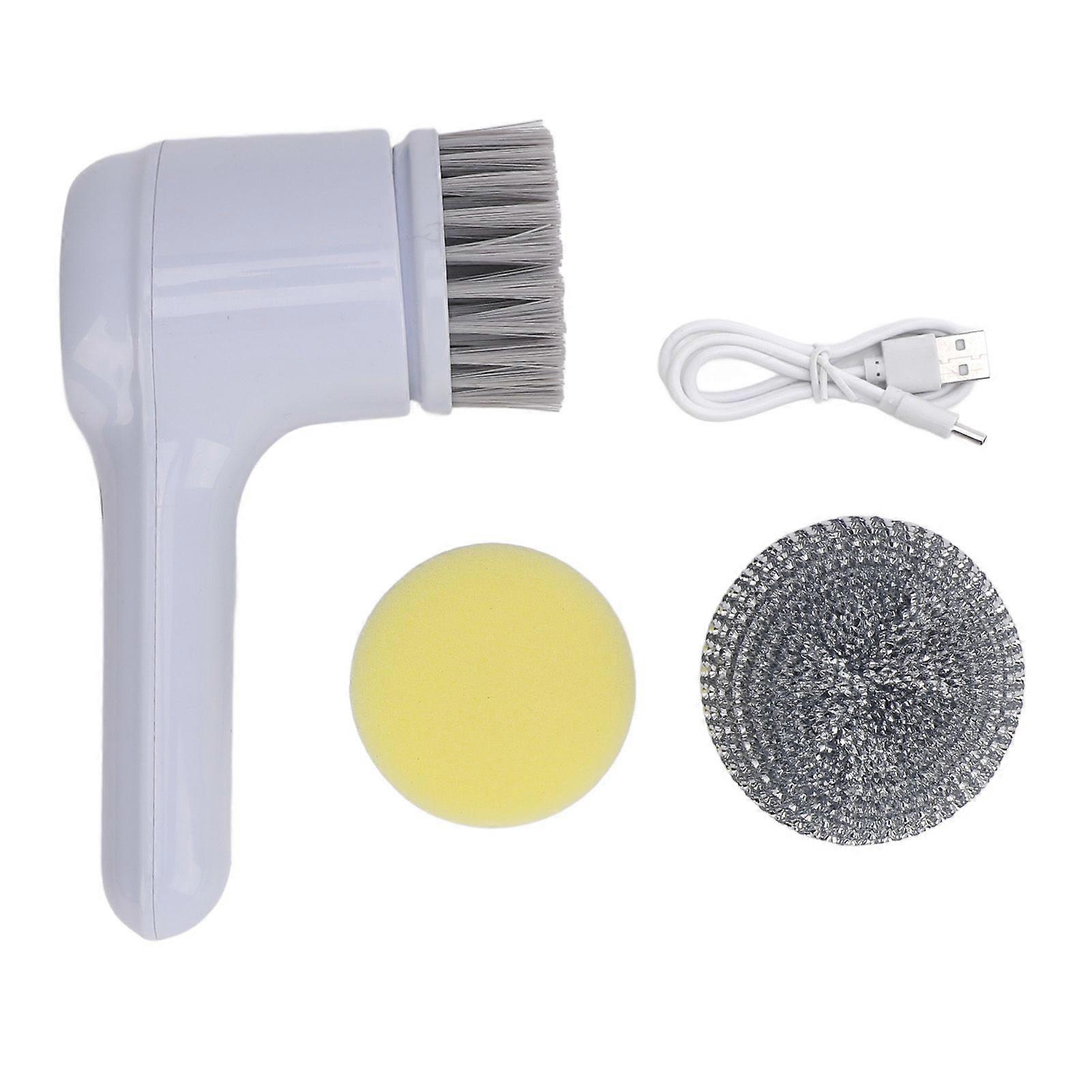 2025 Latest Model Wireless Electric Scrubber Brush Battery Powered 2 Speed Cle...