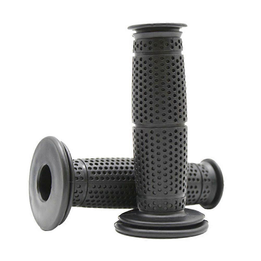 Motorcycle Handlebar Grips Non Slip Rubber Hand Bar Ends for Enhanced Safety, Durable & Comfortable Design, Easy Installation for Motorbikes