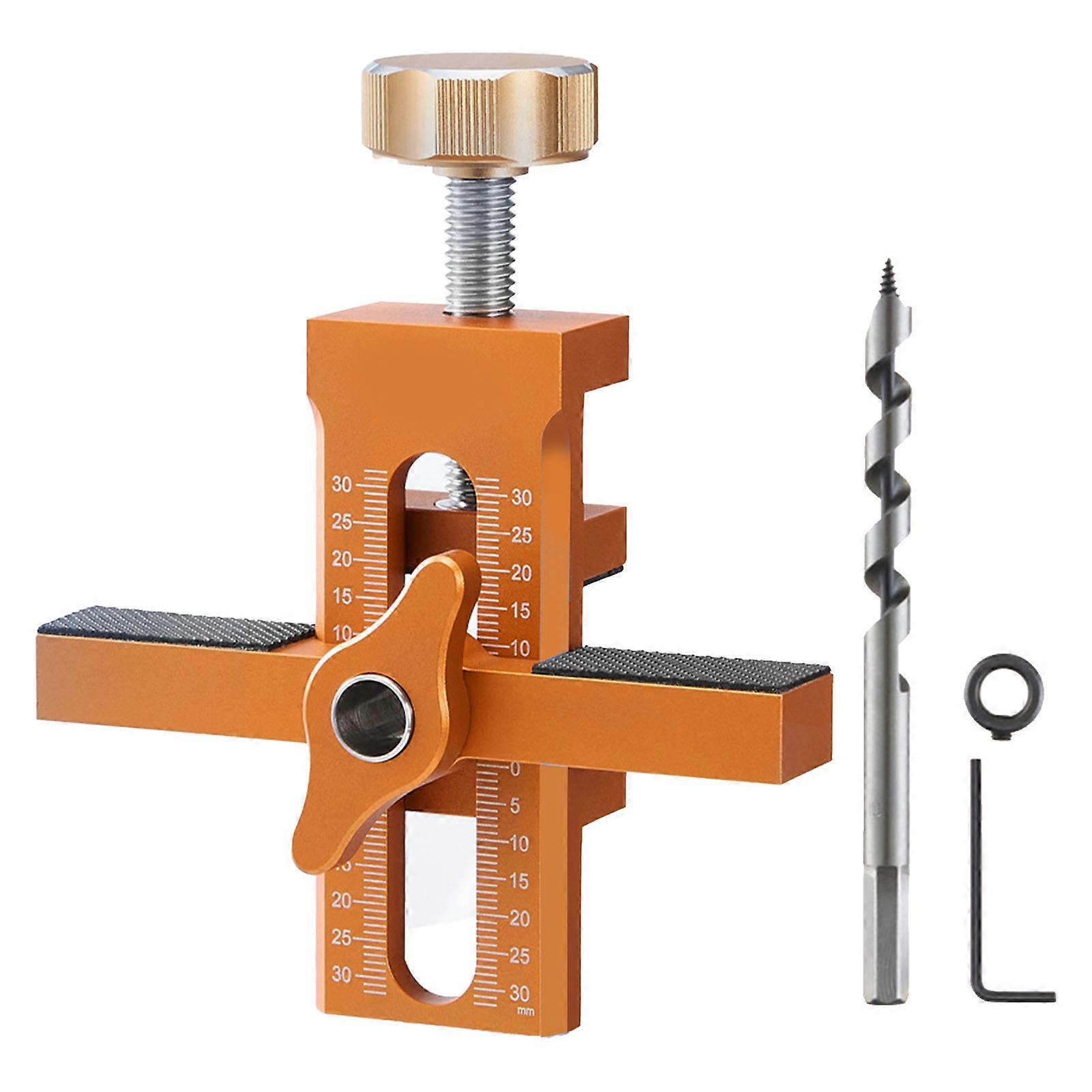 Cabinet Door Mounting Jig Tool Set Installation Positioner Adjustable Aluminum Alloy Position Leveler for Woodworking