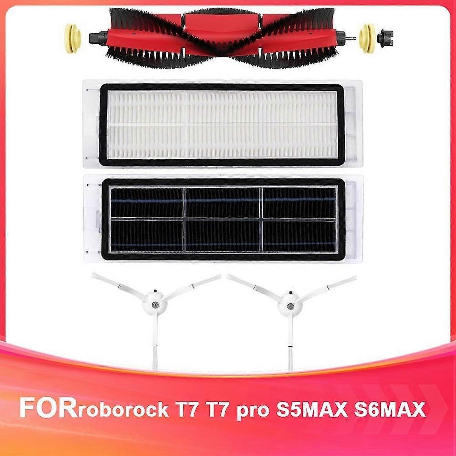 For Roborock T7 T7 Pro S5MAX S6MAX Sweeper Accessories Replacement Consumables
