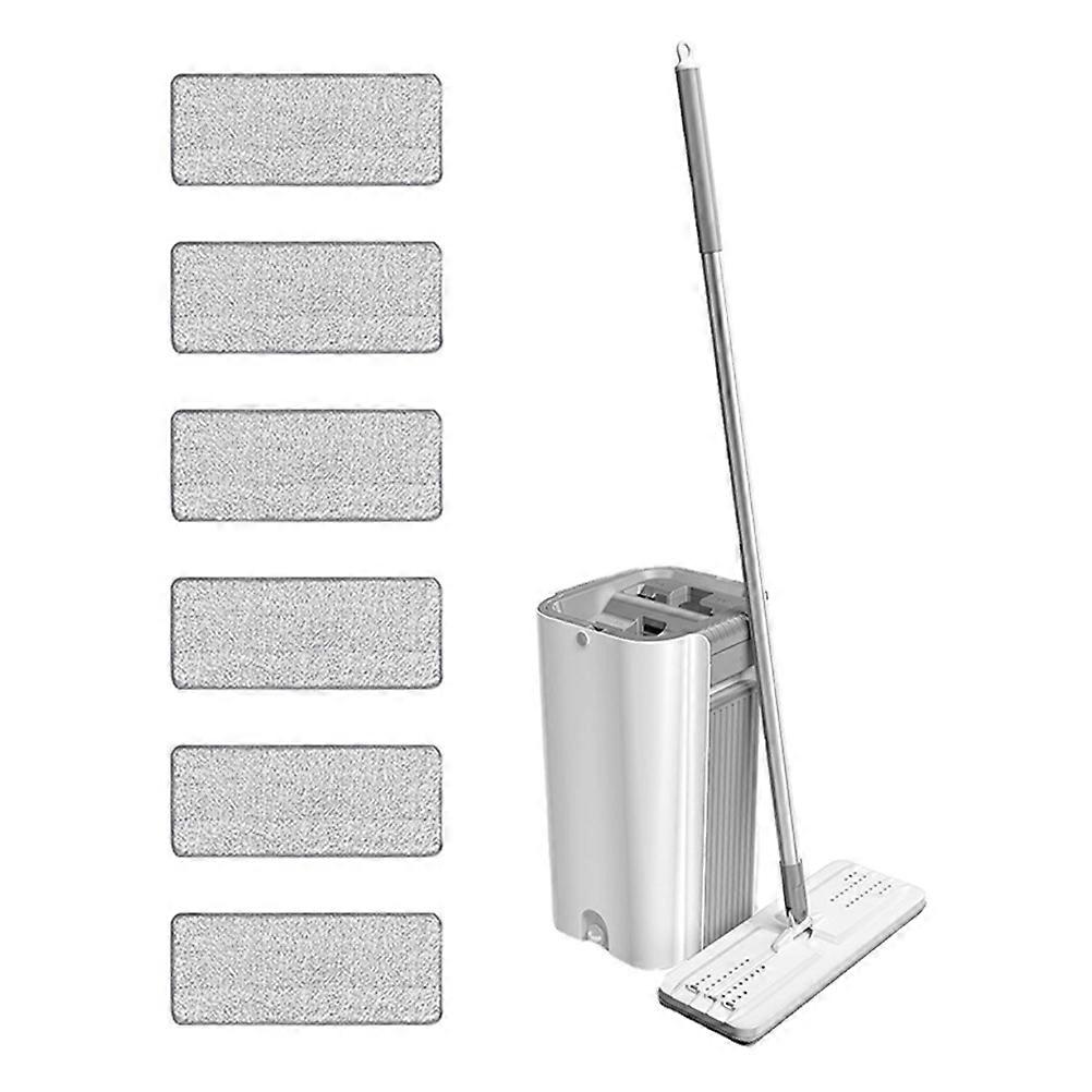 Mop For Hardwood Floor Cleaning Practical Mop Kit Use Silver 1Set
