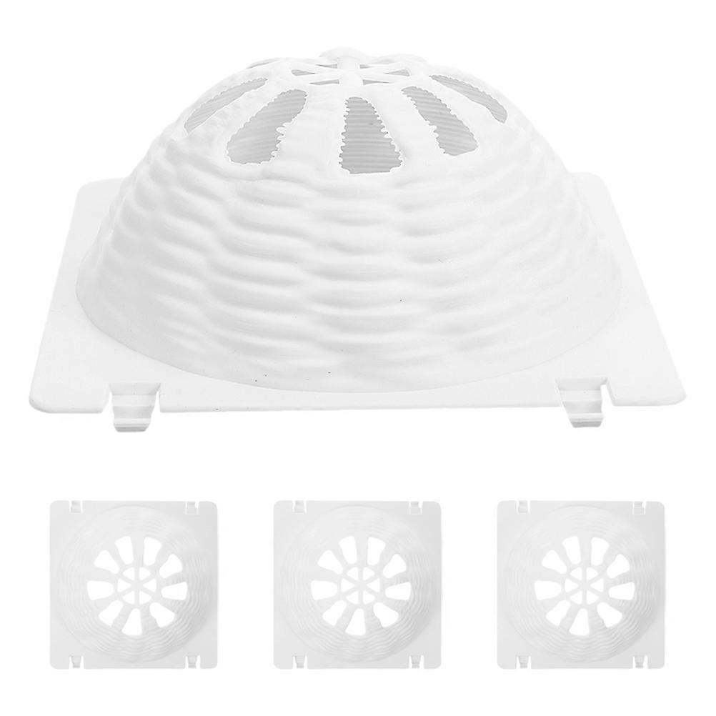 Chicken Incubator Cover Temperature and Humidity Control Incubation 10.60X10.60X4.00CM White