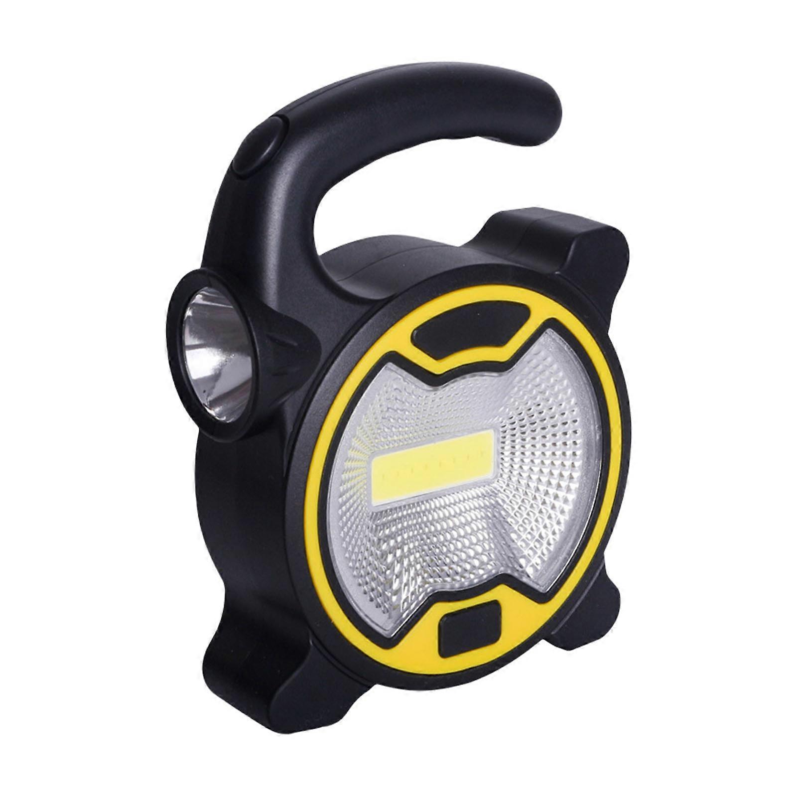 Durability Rechargeable Camping Torches Waterproofed Emergencies Outdoor Light for Backpacking Emergencies Situations  Yellow