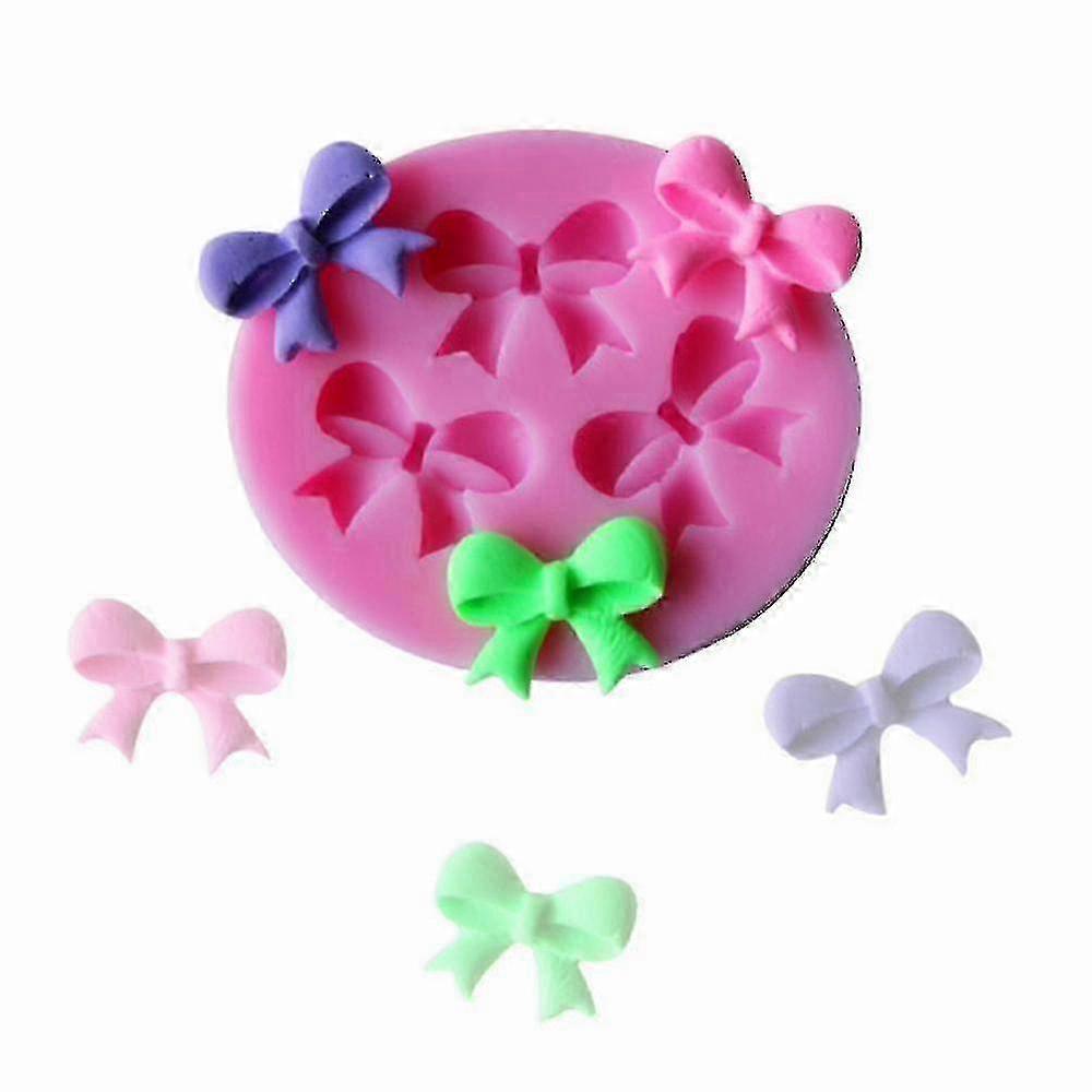 3 Silicone Cake Molds for Making Bow-Shaped Cakes Suitable for Various Baking Needs