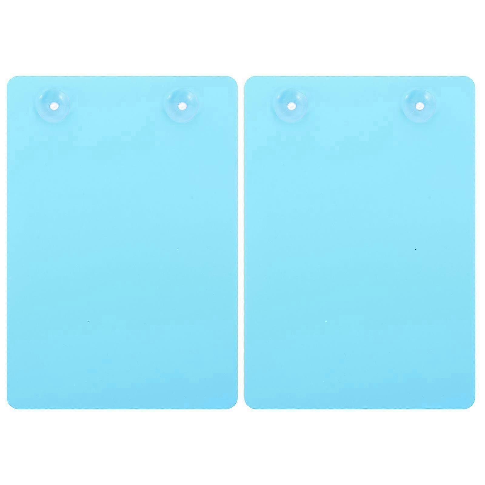 2Pcs Fish Breeding Slate Fish Tank Breeding Plate with Suction Cup Large Fish Spawning Slate