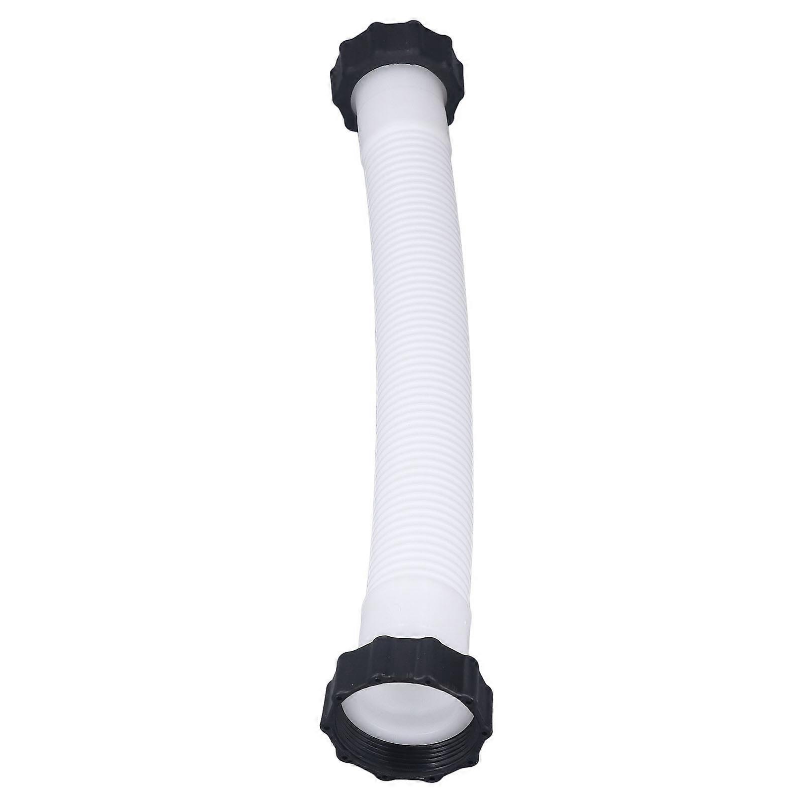 Pool Pump Replacement Hose for 1.5in Diameter Replacement Pool Hose for Above Ground Pools White