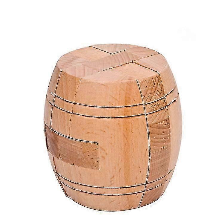 Wine Barrel Luban Lock Puzzle