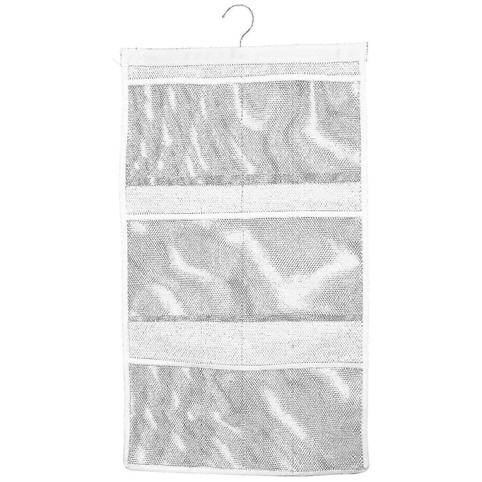 1pc Bathroom Caddy Bag Hanging 6 Pockets Mesh Bag Shower Caddy Organizer (suitable for a brand)