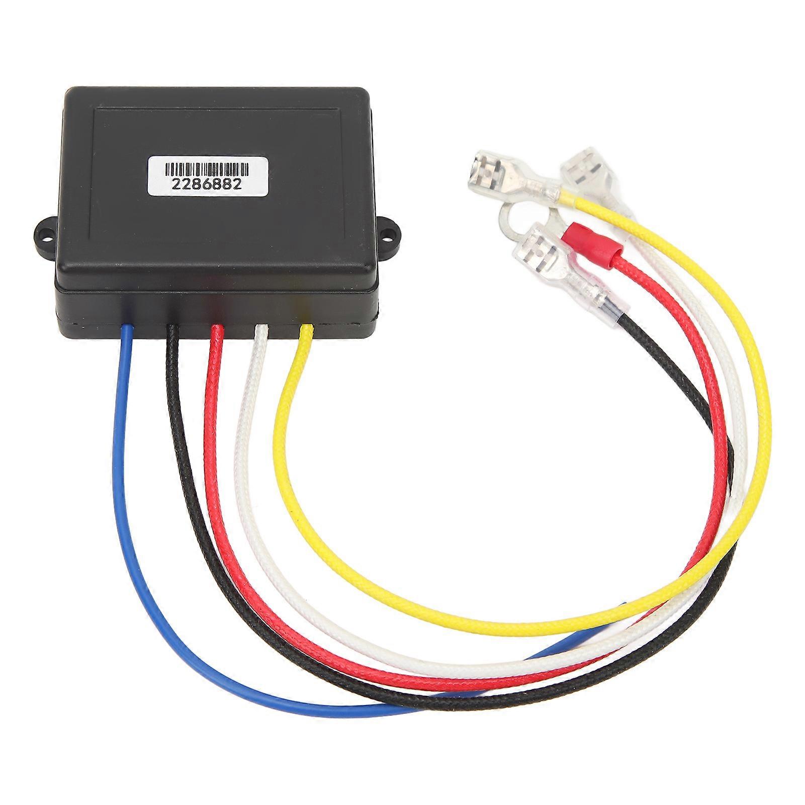 12V Wireless Winch Remote Control Kit 63070 250A Sturdy Winch Sole Relay Contactor for 2000lb to 5000lb ATV UTV Truck