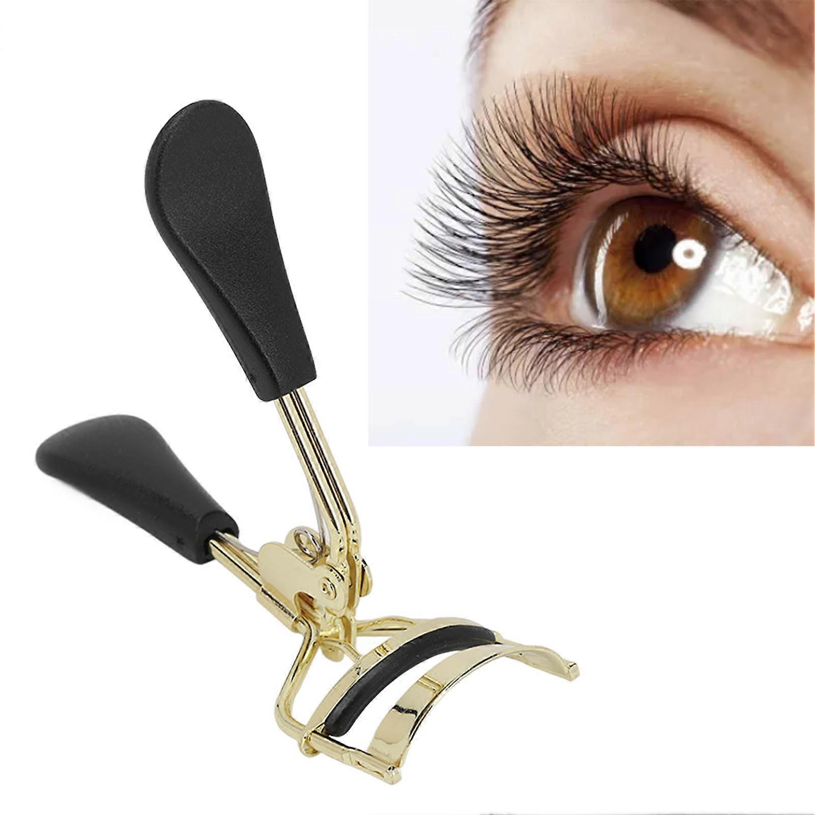 Eyelash Curler Accurate Curl Control Wide Angle Lash Lift Curling Tool with Refill Strip 