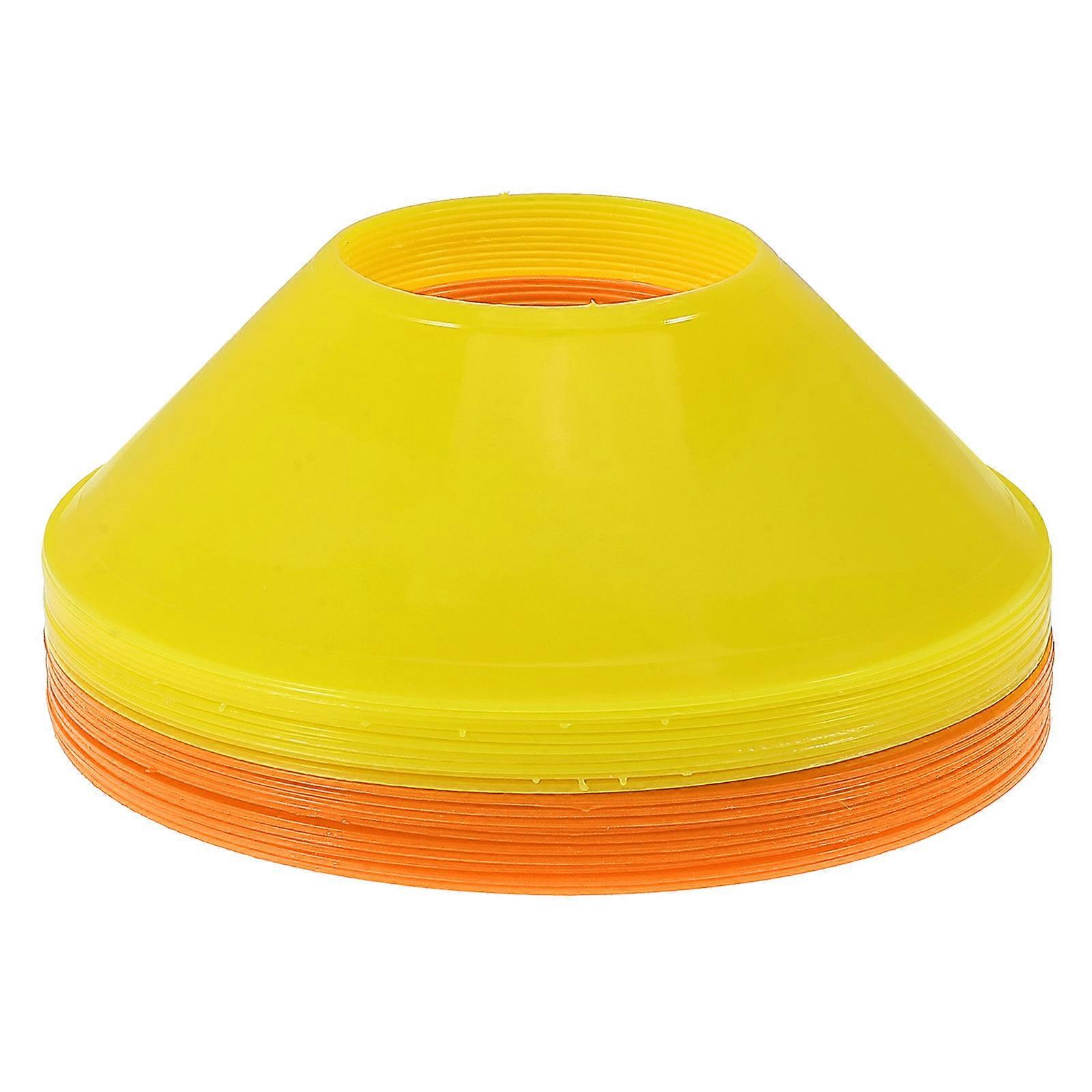 Cônes d’entraînement coniques pour le football entraînement flexible pour les enfants 13.00X13.00X4.00CM 20Pcs