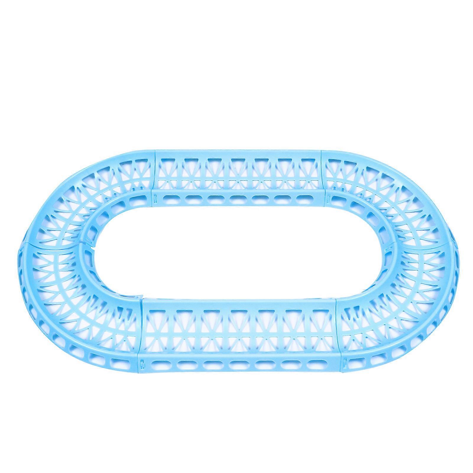 Hamster Ball and Track for Pet Owners Exercise Time Space-Saving Design 96.00X56.00X4.00CM PP Material 6Pcs/Set