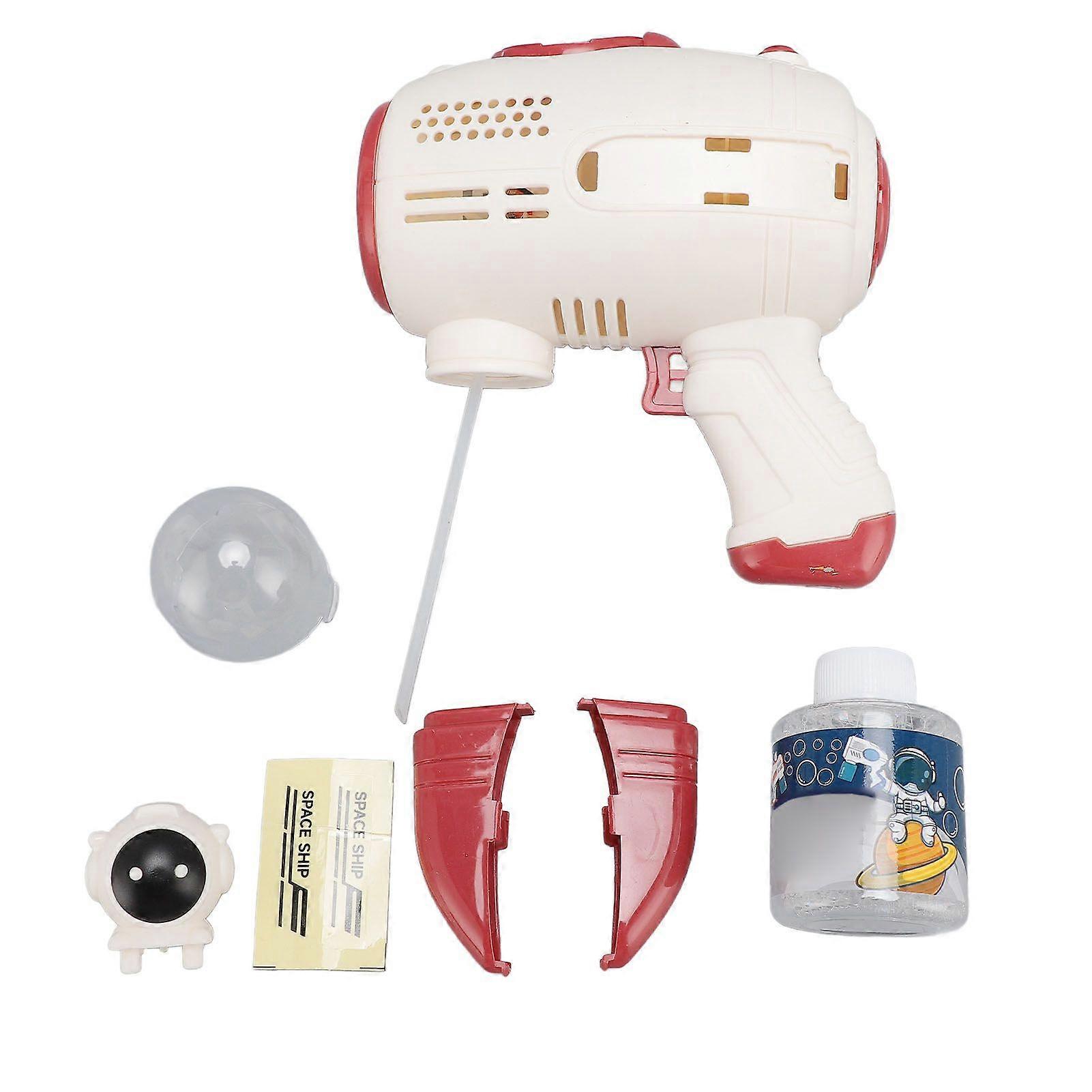 2025 Latest Model  Automatic Bubble Blower with LED Light 90ML Solution