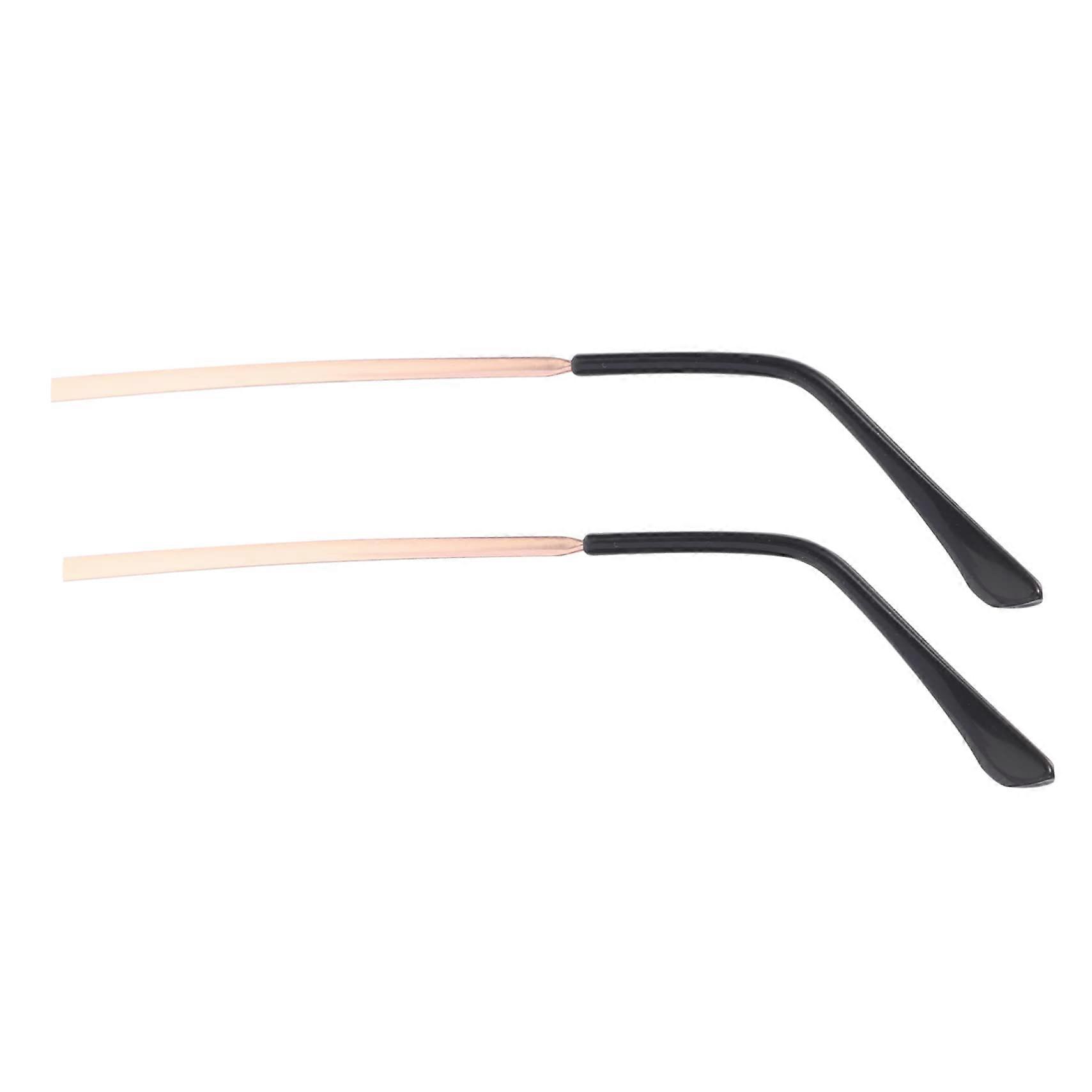 Replacement Eyeglass Temples Pair Metal Insertable Rose Gold For Sunglasses And Rx Glasses Durable And Comfortable
