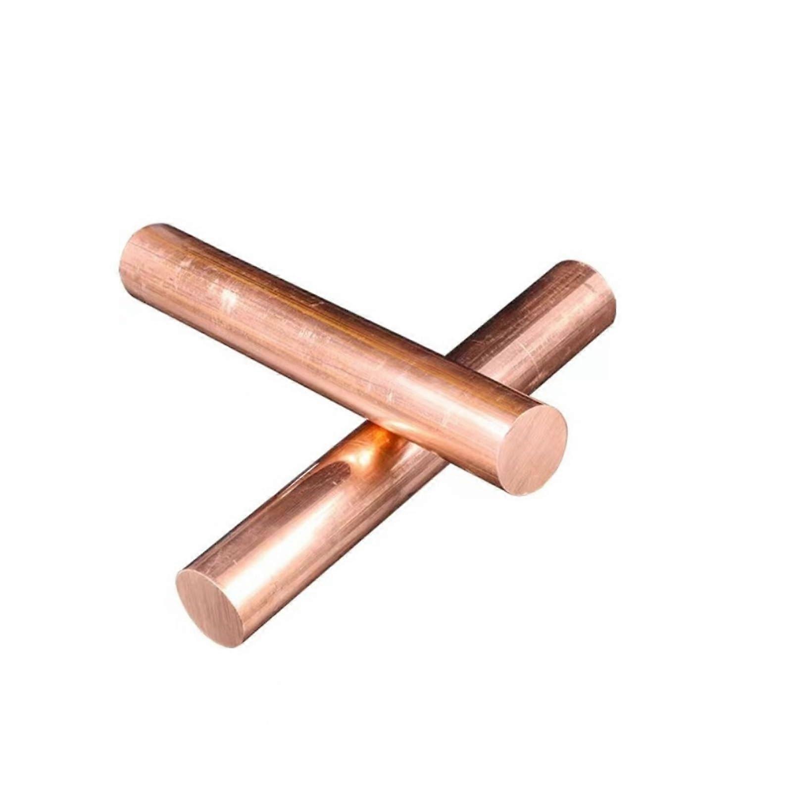1 piece of copper rod for scientific research experiments, diameter 3 mm to 20 mm, length 100 mm, Cu 99.95% (4mm100mm)