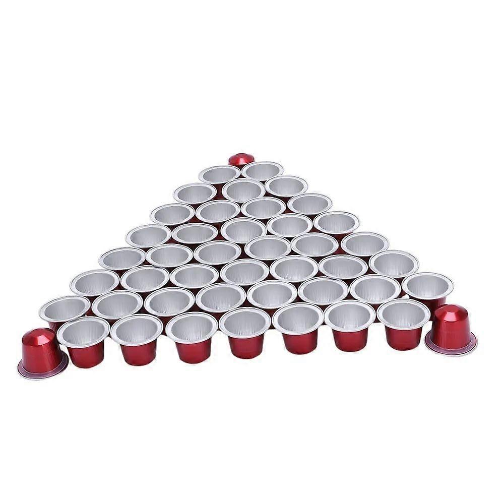 Disposable aluminum foil coffee capsule shell