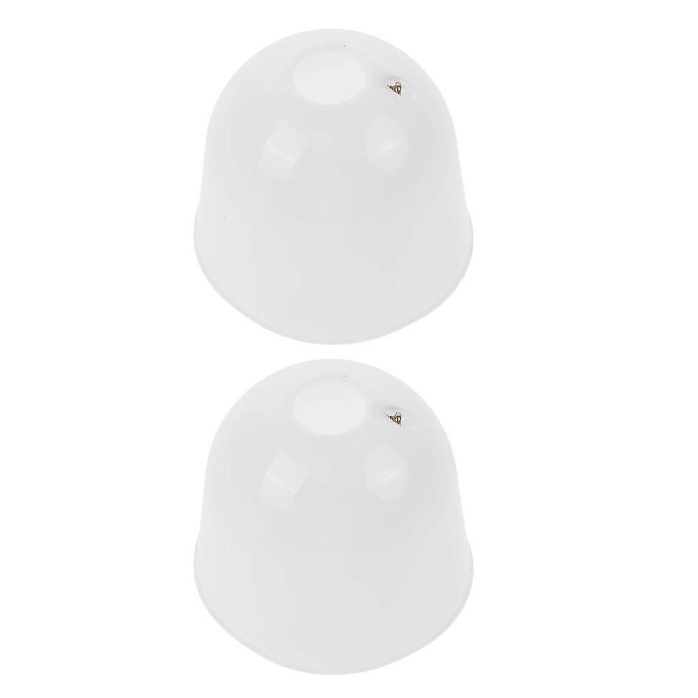 Ceiling Fan Top Cap Plastic Canopy Accessory for Home Improvement Dust-proof 2Pack