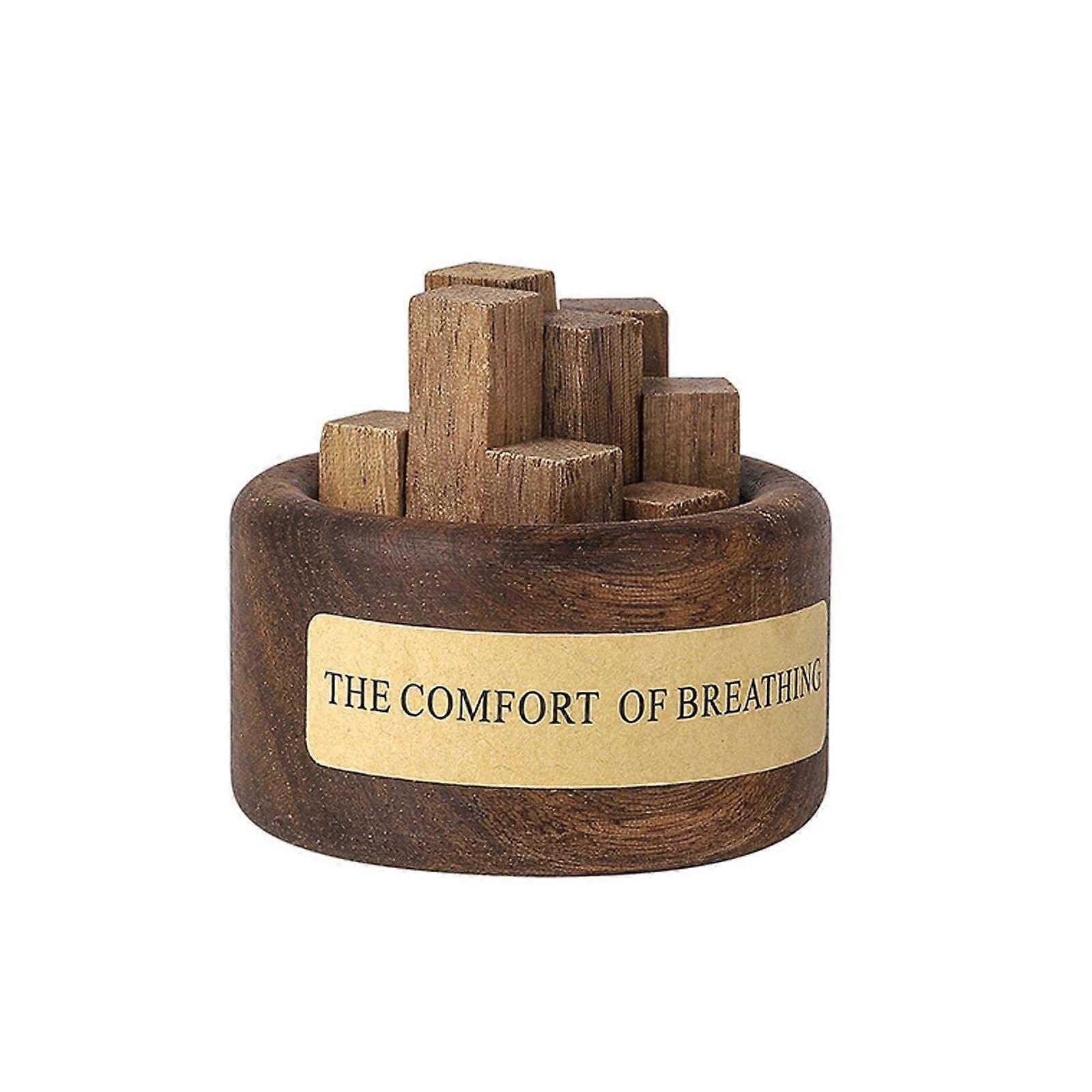 Wooden Fragrance Ornament Essential Oil Diffuser Fragrances Expander for Home and Office Provides Refreshing Atmosphere