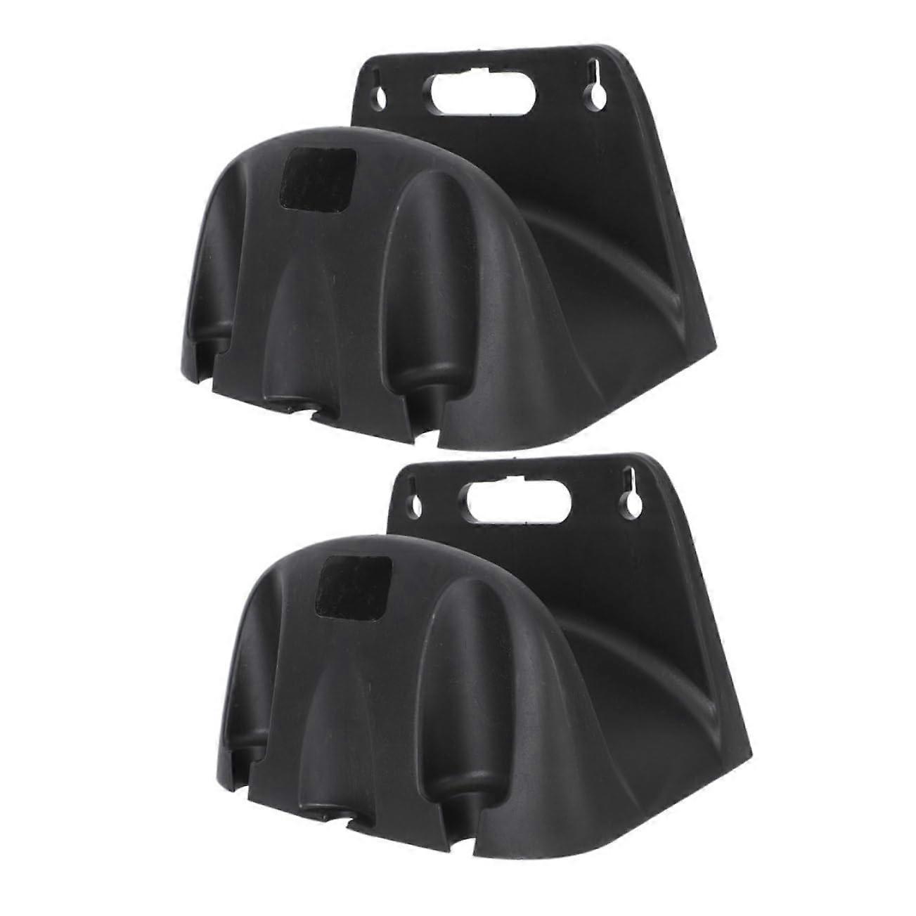 Pack of 2 Watering Tools, Plastic Wall Mount Hose Hanger, Garden Hose Holder with Support Rack for Easy Water Storage