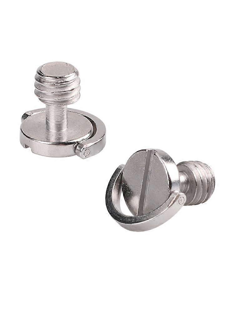 D-Ring Camera Screws 3/8 Inch 50 Piece Lot for Tripod Quick Release Plate