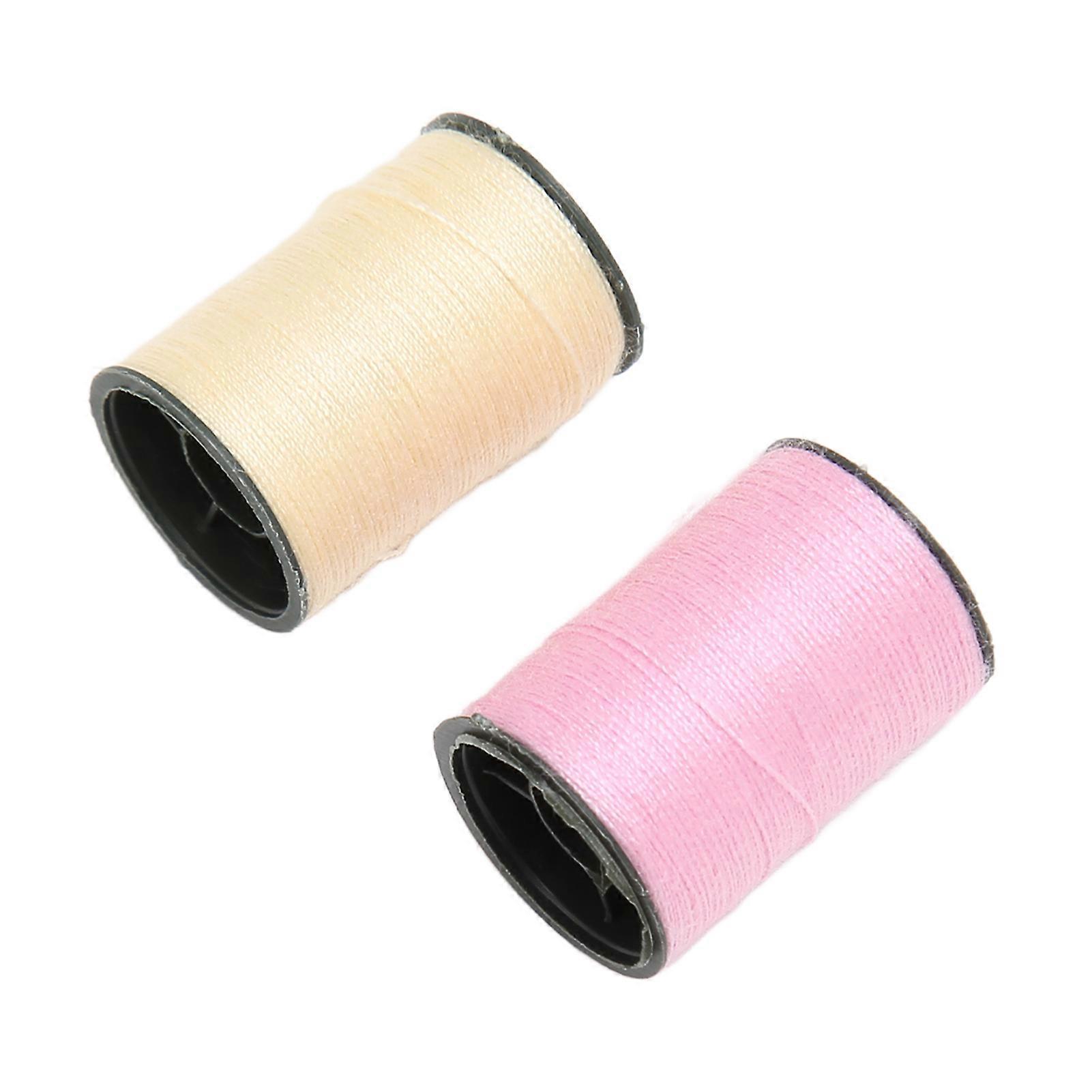 24 Rolls Hand Sewing Thread Assorted Bright Colors 22yd Length Durable Polyester Thread for Home Embroidery Machine