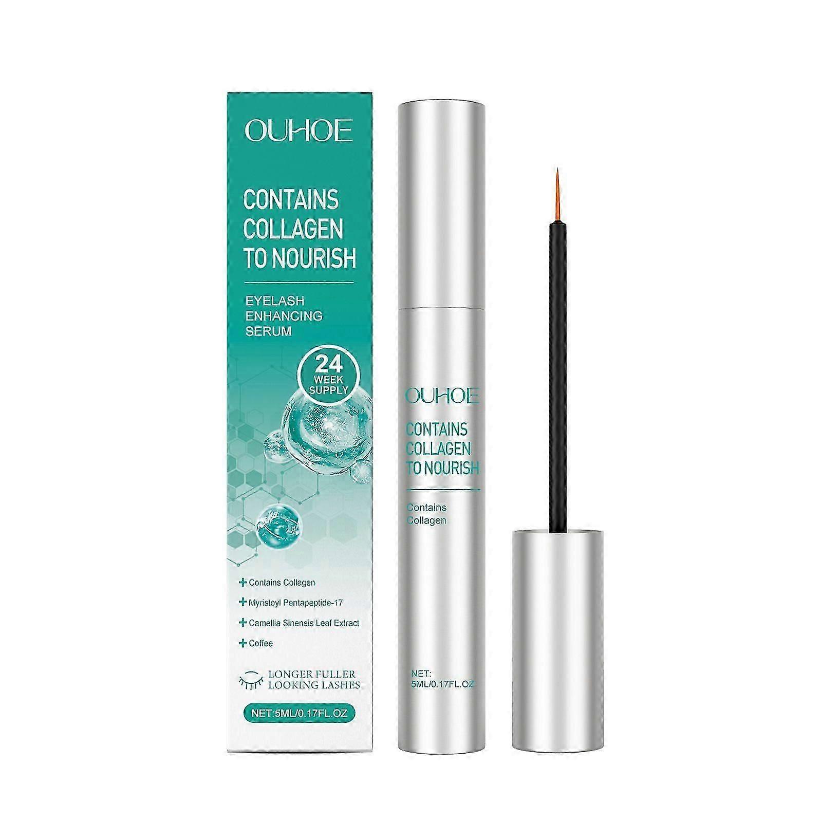 Eyelash Growth Serum - Premium Lash Enhancer for Longer, Thicker, Fuller Lashes - Strengthens & Conditions Lashes - Safe & Effective Formula for Visib