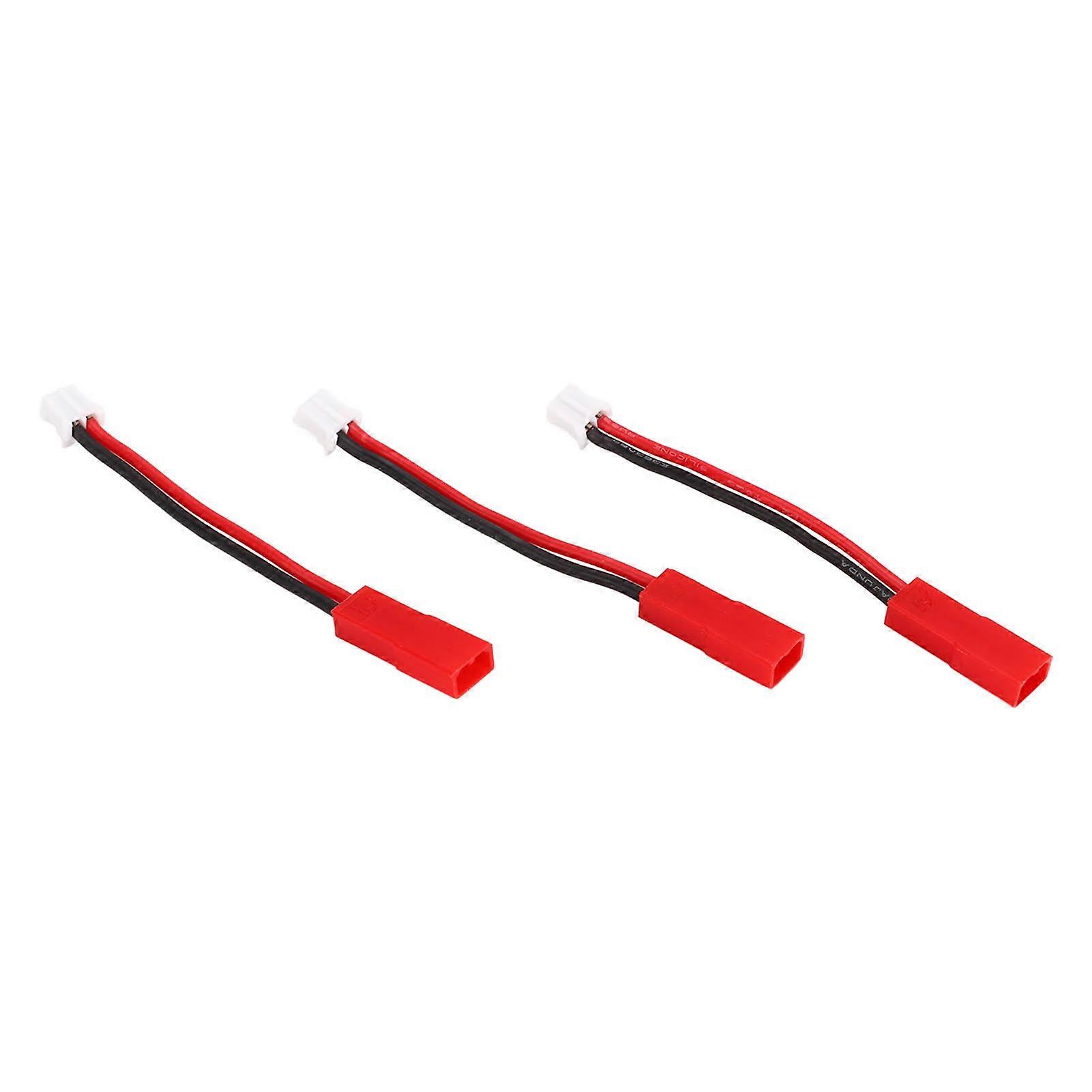 3Pcs PH2.0 to JST Plug Adapter Connector for AXIAL SCX24 1/24 Tracked Vehicle Upgrade Part