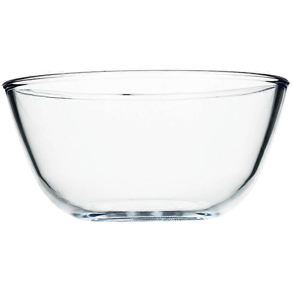 Glass Salad Bowl Multi Use Food Storage & Display Bowl for Salads, Desserts, Fruits & Soups at Home, Bar or Restaurant