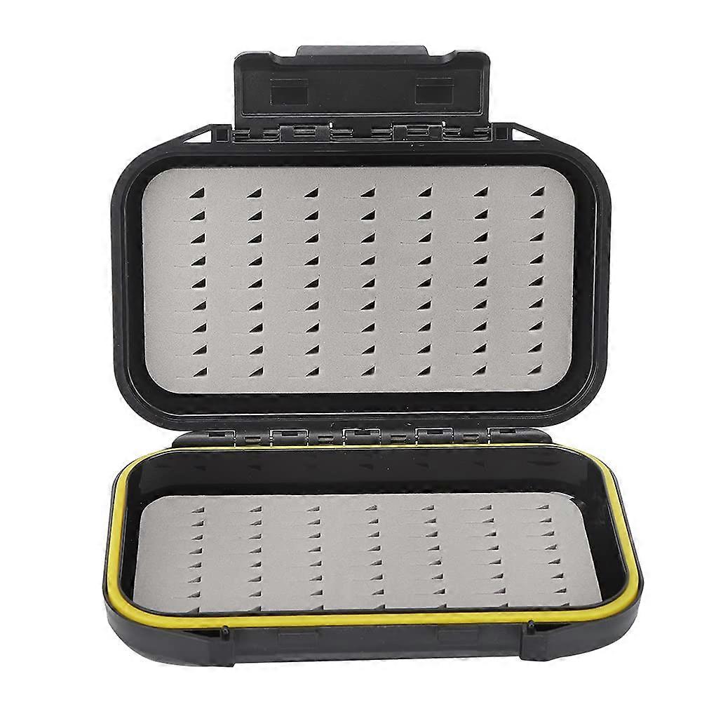 Fly Fishing Lure Box Portable Double-Layer Lure Storage With Special Foam For Anglers