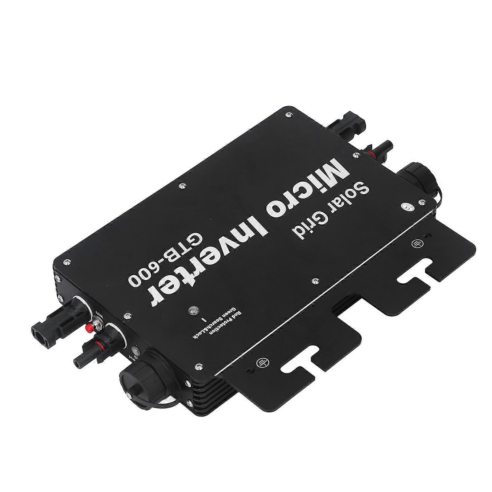 Micro Inverter Solenergi Nät Tie 600W WIFI Kontroll Automatisk identifiering AC120