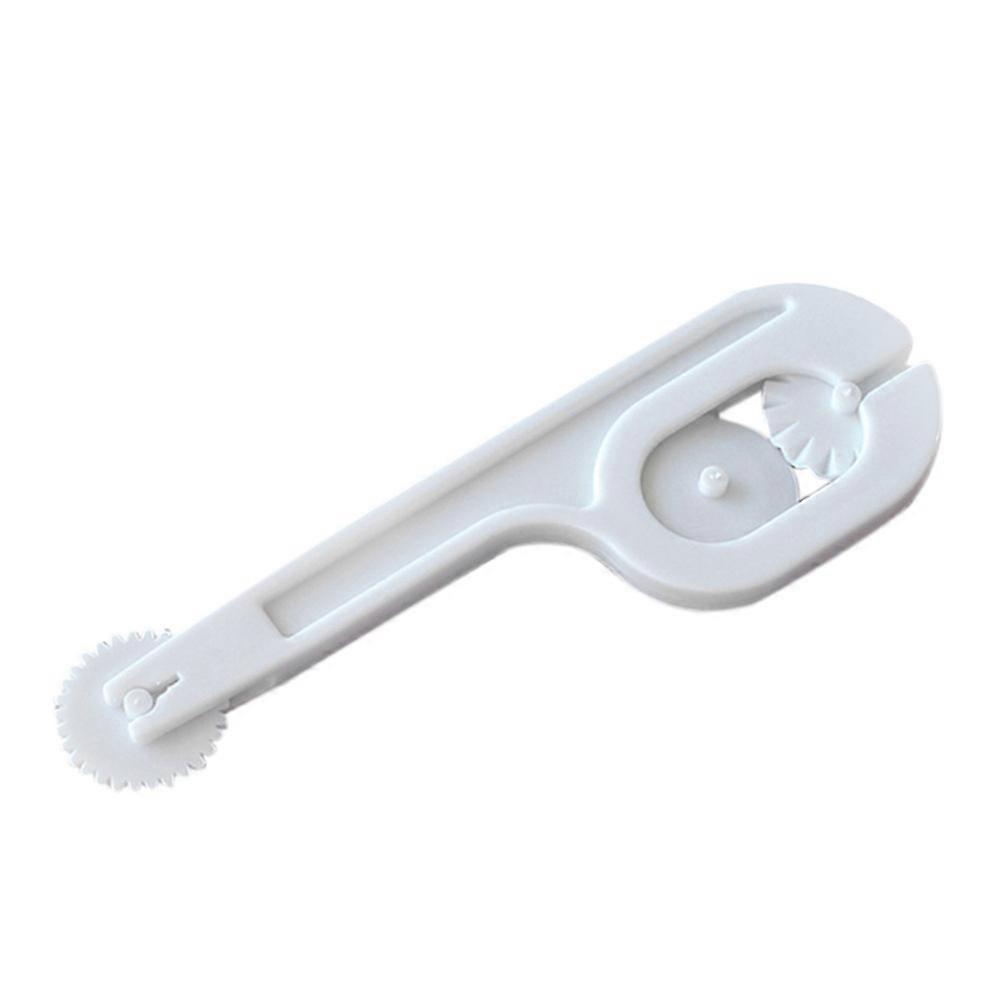Fondant Wheel Cutter for Baking White Plastic Tools to Cut and Emboss Custom Designs Precision 3PCS