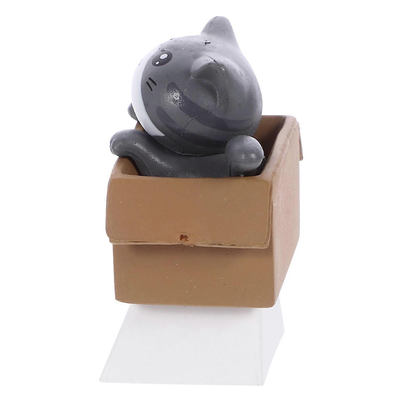Cartoon Keycap Decorative Key Caps R4 Profile Grey Color For Party Gifts 1Set