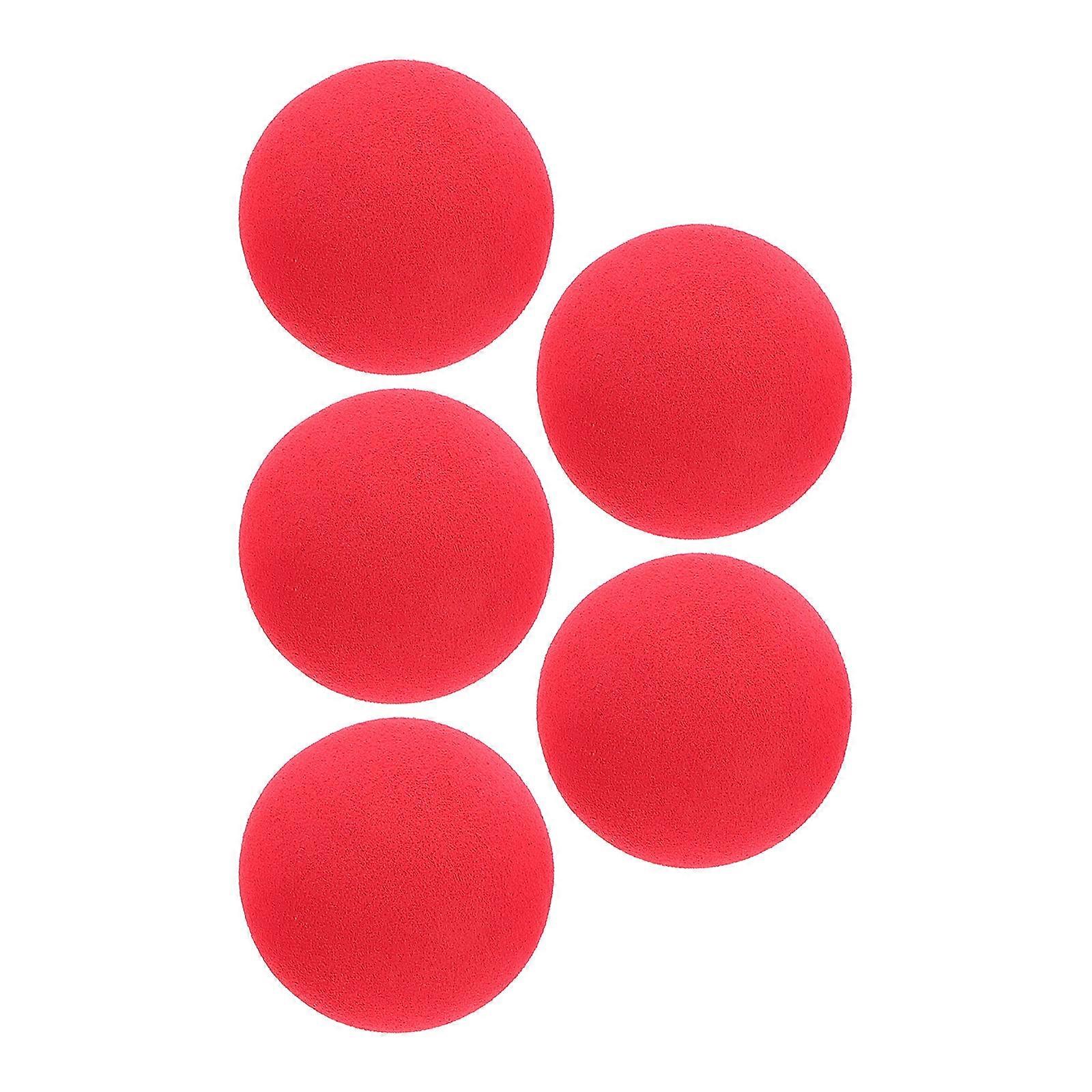 5pcs Kids EVA Sponge Baseballs for Training Practice Soft Set for Elementary School Throwing and Batting