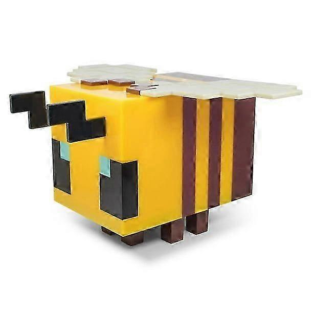Luz de Humor Figural de Abelha Amarela Minecraft | 5 polegadas de altura