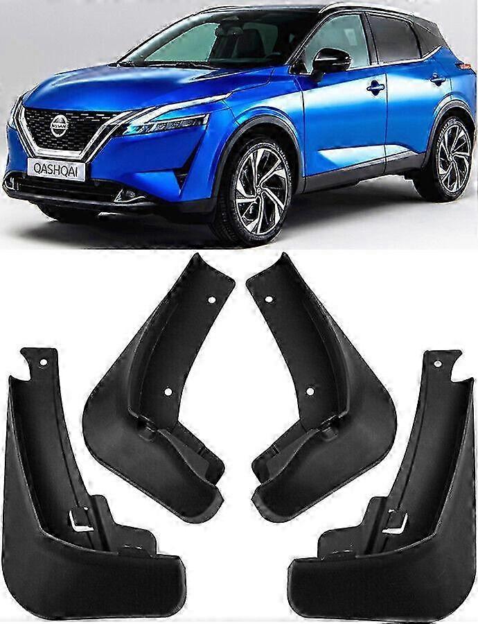 2025 Genuine Front & Rear Splash Guard Mud Flaps For 2022-2024 Nissan Qashqai J12