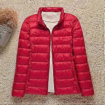 Women Winter Coat 2024 New Ultra Light White Duck Down Jacket Slim Women Winter Puffer Jacket Portable Windproof Down Coat