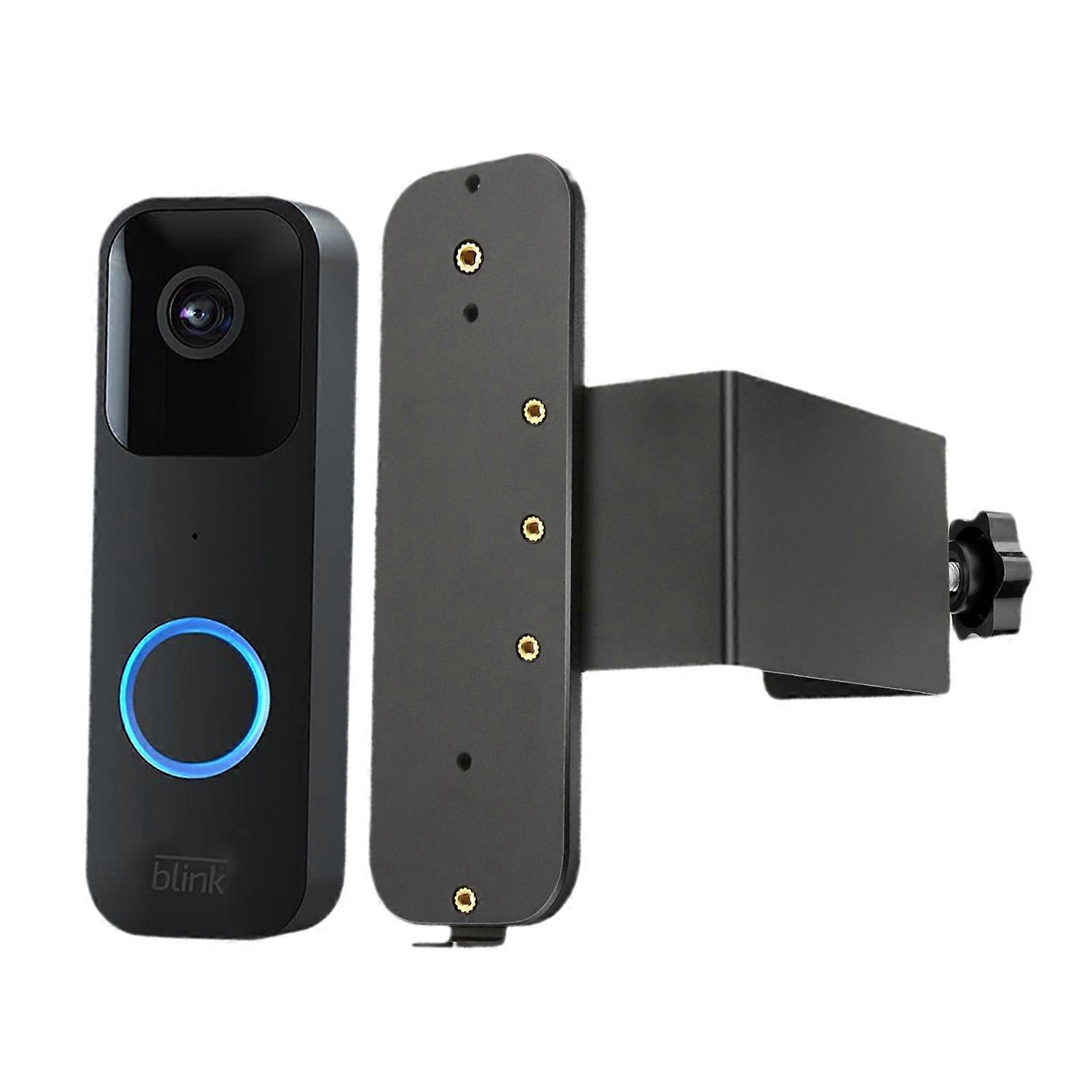 Sturdy ABS Anti Theft Doorbells Camera Holders Easy Installion Designs for Inward Opening Door Protects Property Multicolor