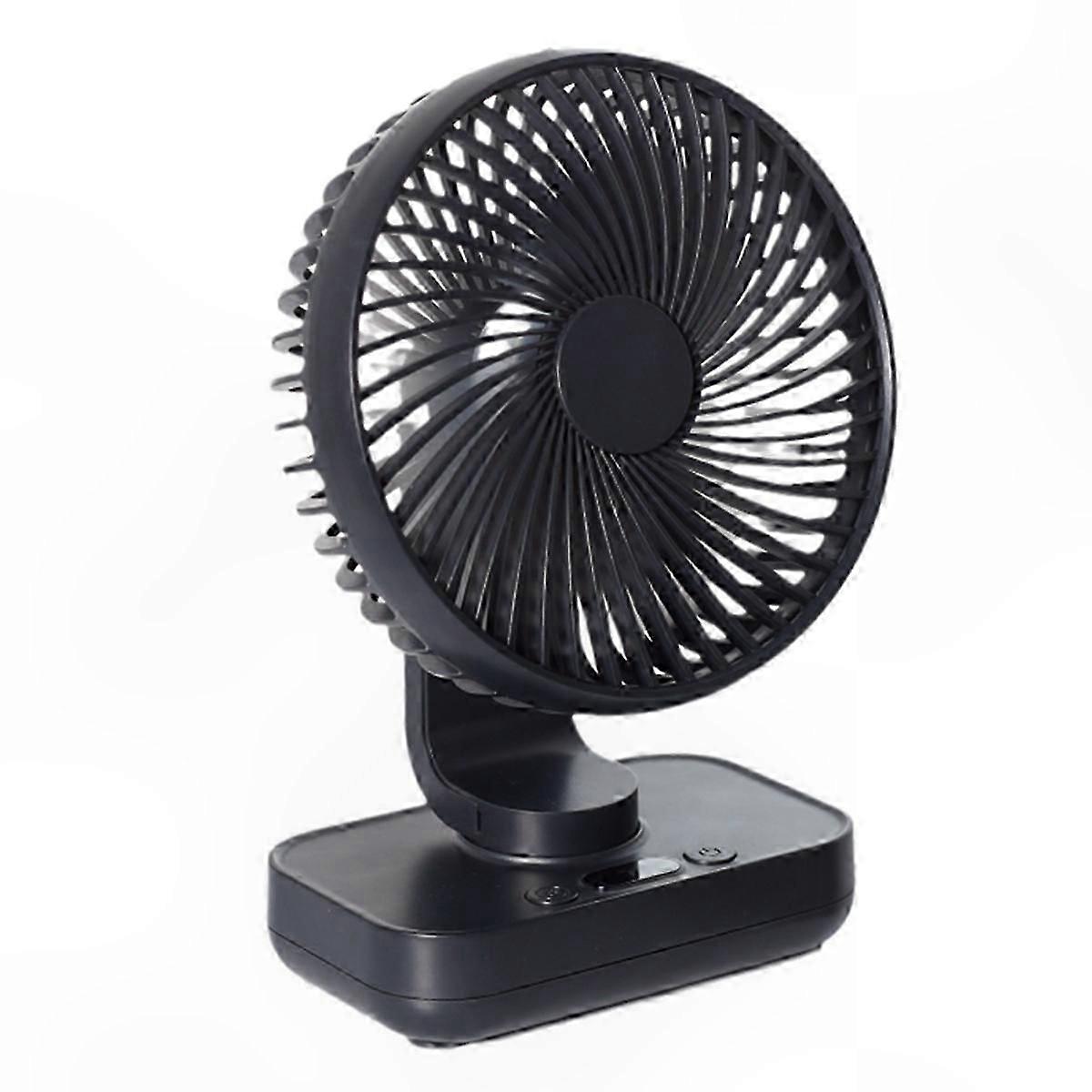 USB Rechargeable Portable Desk Fan for Cooling